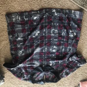 Peter Pan plaid print Aeropostale crop top